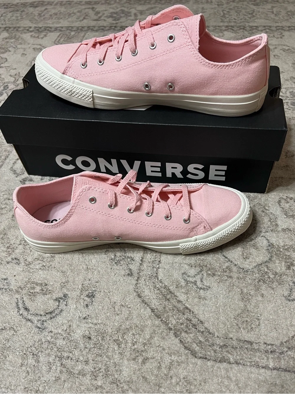 Donut Glaze Converse Chuck Taylor Pink Youth 7